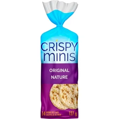 Crispy Minis Large Brown Rice Cakes, Original