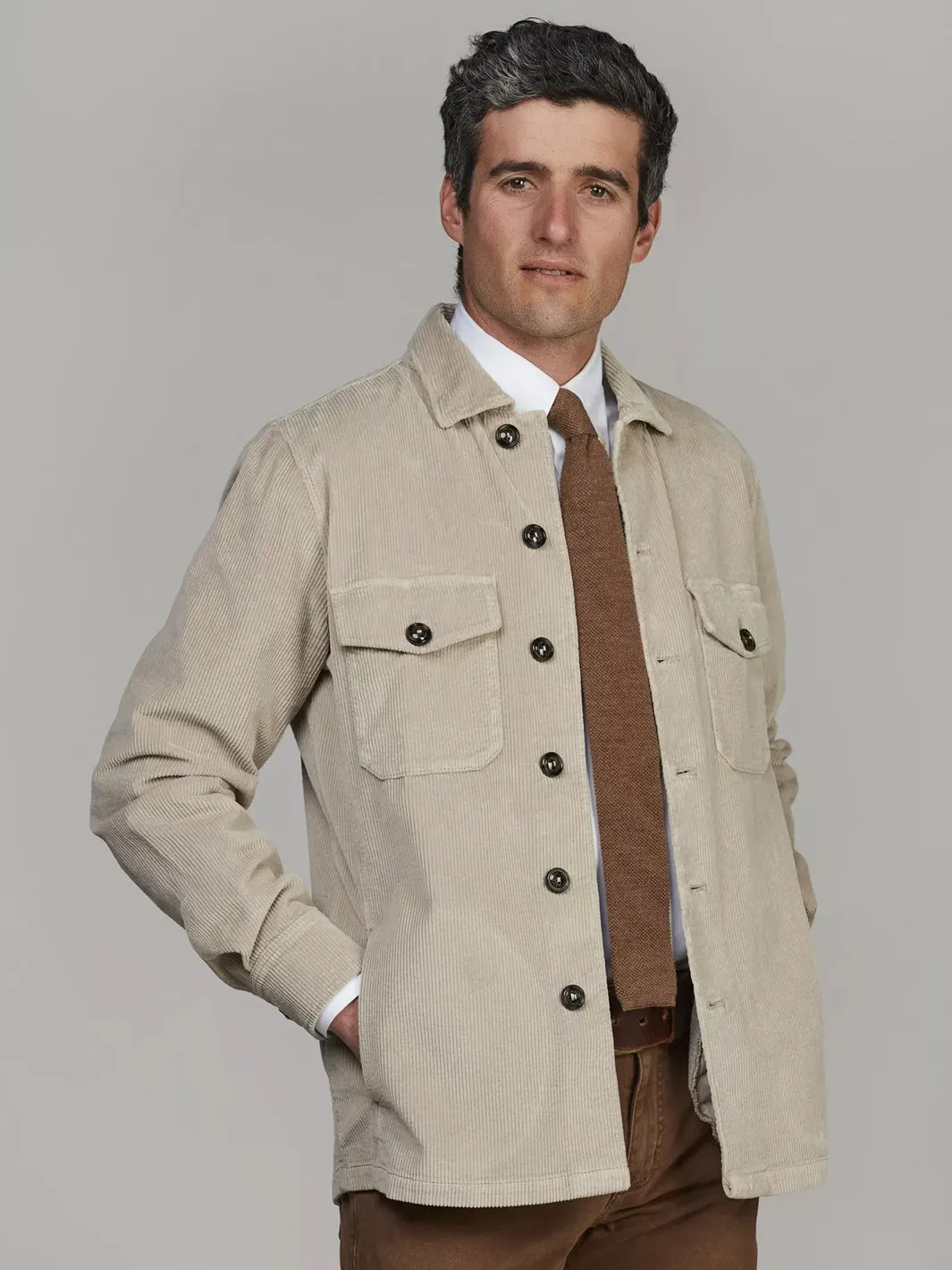 CORDUROY OVERSHIRT