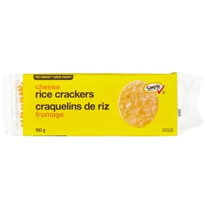 Cheese Rice Crackers