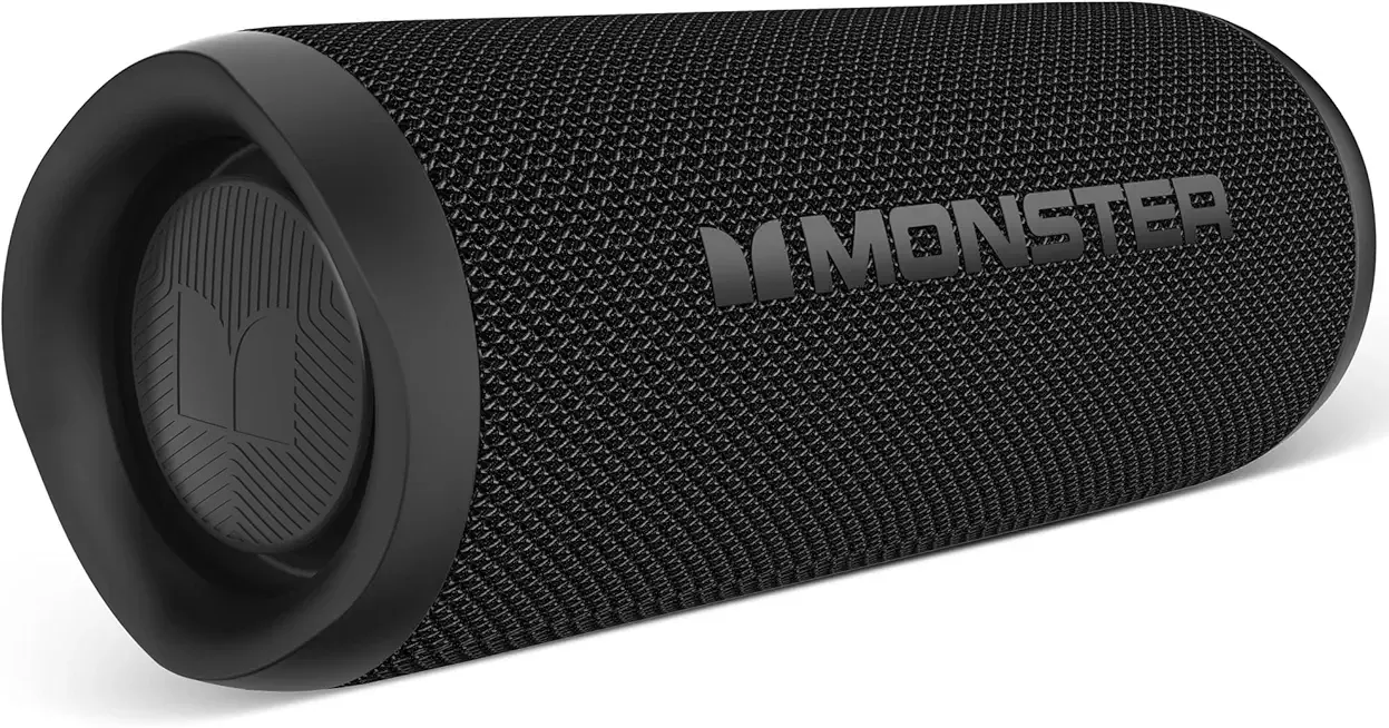 Monster Bluetooth Speaker, Wireless Portable Outdoor Bluetooth Speakers, 60W True Wireless Stereo IPX8 Waterproof, Dual PairingBluetooth 5.4 Built-in Mic, Outdoor Speaker