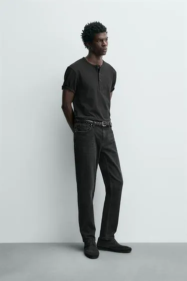 RELAXED ANKLE FIT SELVEDGE JEANS