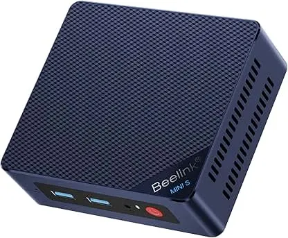 Beelink Mini PC, Mini Computer Mini S12 12th Gen Quad-Core N95, Desktop Computers 8G DDR4 RAM 480G SSD, Small PC 4K UHD Dual HDMI, Dual WiFi/Gigabit Ethernet/BT4.0 for Office/HTPC/Home/W11 Home Beelink Mini PC, Mini Computer Mini S12 12th Gen Quad-Cor…