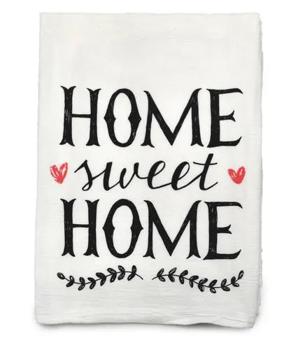 Cotton Creations Tea Towel - Home Sweet Home