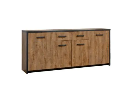 Dressoir Esther 210cm - decor - industriële eik