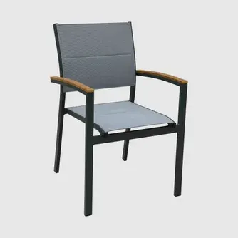 Outdoor Creations Curran Chair With Polywood Armrests