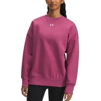 Chandail ras du cou surdimensionné UA Rival Fleece pour femme