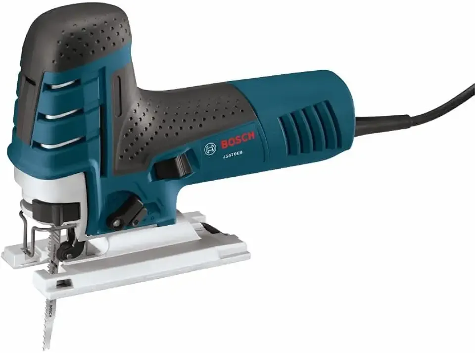 JS470EB Corded Barrel-Grip Jig Saw - 120V Low Vibration, 7 Amp Variable Speed for Smooth Cutting up to Up To 5-7/8 Inch on Wood, 3/8 Inch on Steel For Countertops