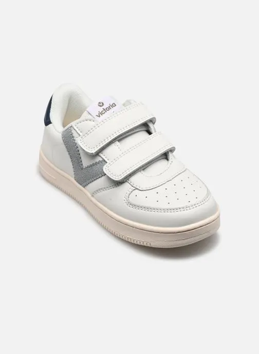 Lage sneakers Tiempo Tiras Efecto Piel wit