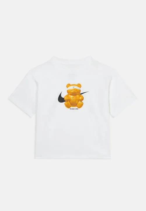 TEE BOXY BEAR - T-shirts med print - white