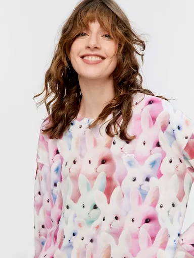 Crazy Bunny Plush Sweater