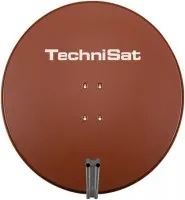 SATMAN 850 Plus mit AZ/EL Halt. Satelliten-Reflektor rot
