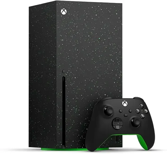 Xbox Series X 2 TB Disc Drive Galaxy Black Special Edition Bundle Includes Special Edition Wireless Controller