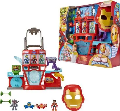 MARVEL IRON MAN AND HIS AWESOME FRIENDS - QG D'IRON MAN