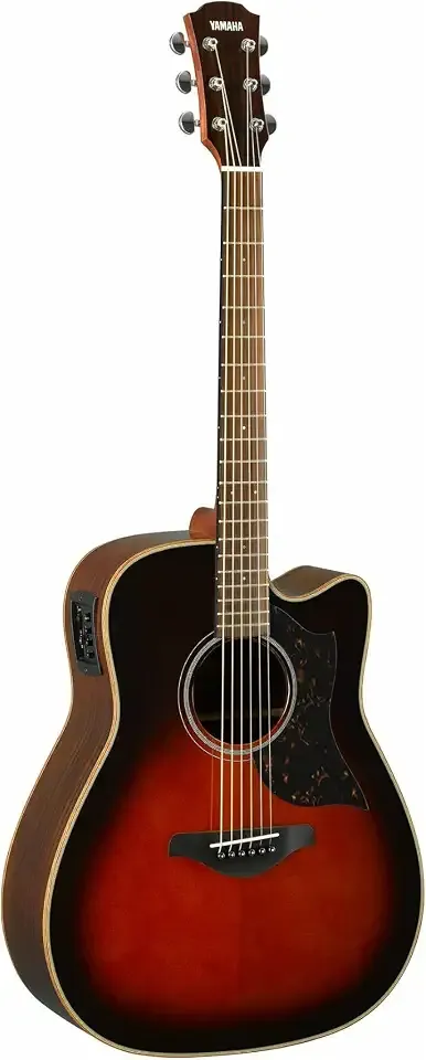 Yamaha A-Series A1R Acoustic-Electric Guitar, Tobacco Sunburst