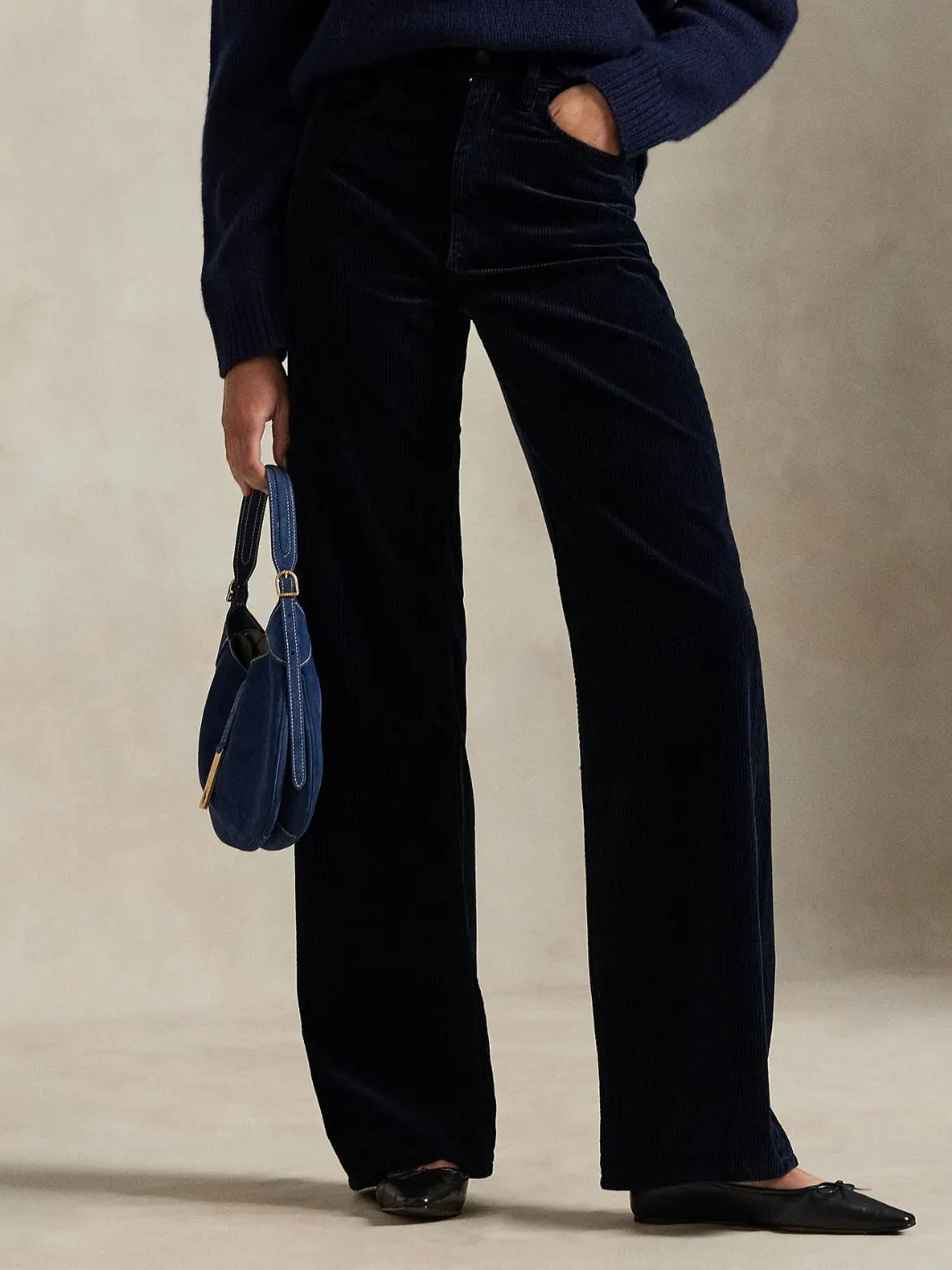 CORDUROY WIDE-LEG PANT