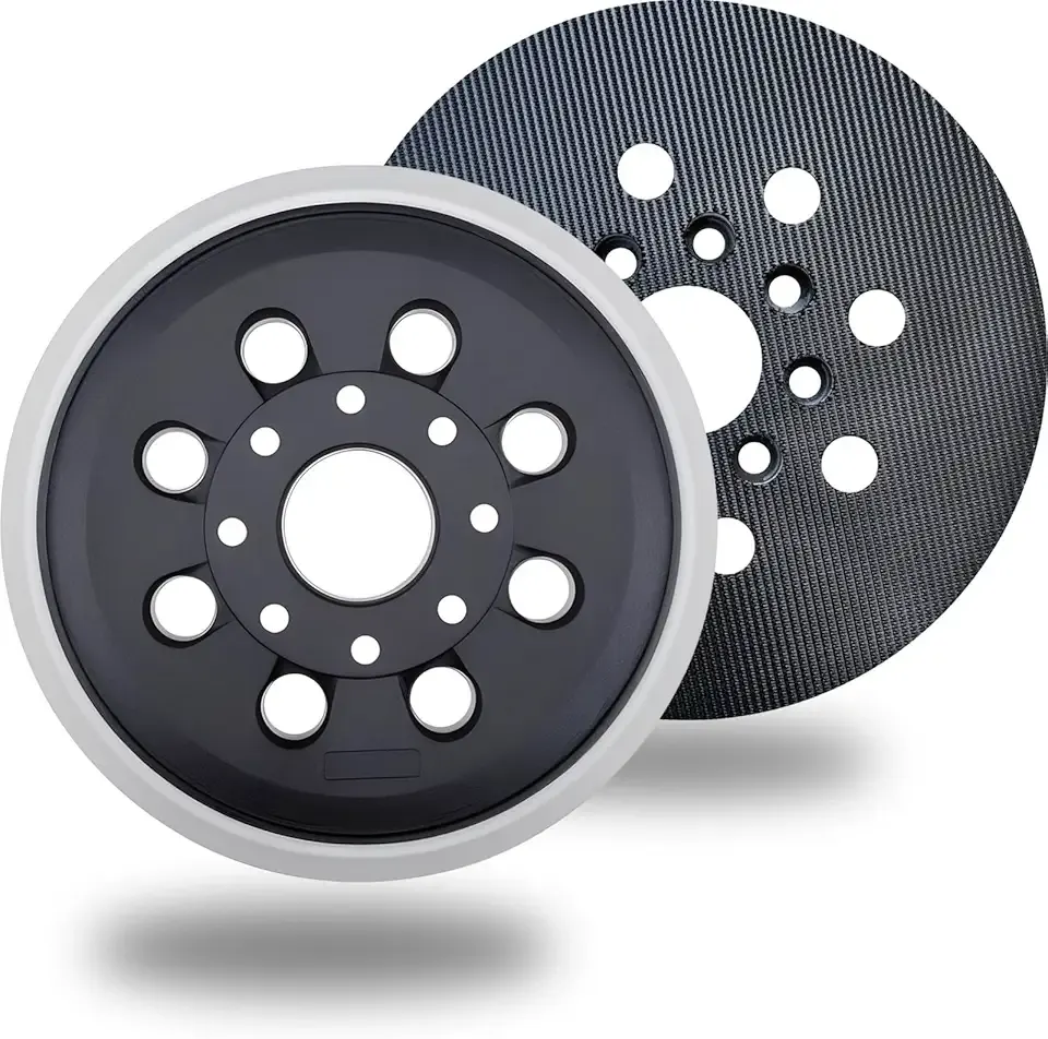 5 Inch 8 Hole Hook & Loop Replacement Sander Pad for 5" Bosch ROS20VS, ROS20VSC, ROS20VSK, ROS20, ROS10 Random Orbit Sander…