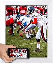 ArtDirect Custom Framed 26x32 Modern White Wood Frame and Your Photo or Art - Upload Any Image and We Will Print and Frame it for You