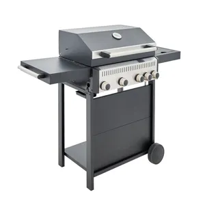 Barbecue a gas C500 4 bruciatori + 1 laterale extra