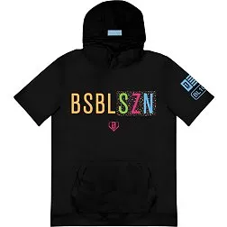 Baseball Lifestyle 101 Boys' BSBL-SZN V3 Short Sleeve Hoodie