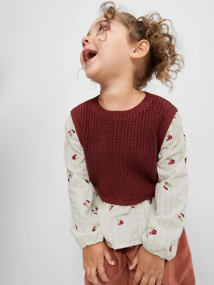 1–9 ans | Chemisier débardeur 2-en-1