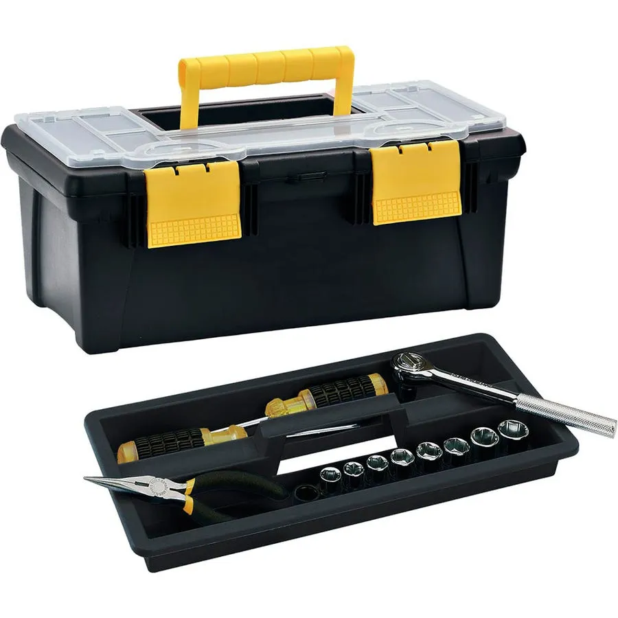 Caja herramientas Rimax 16" cerradura plástica
