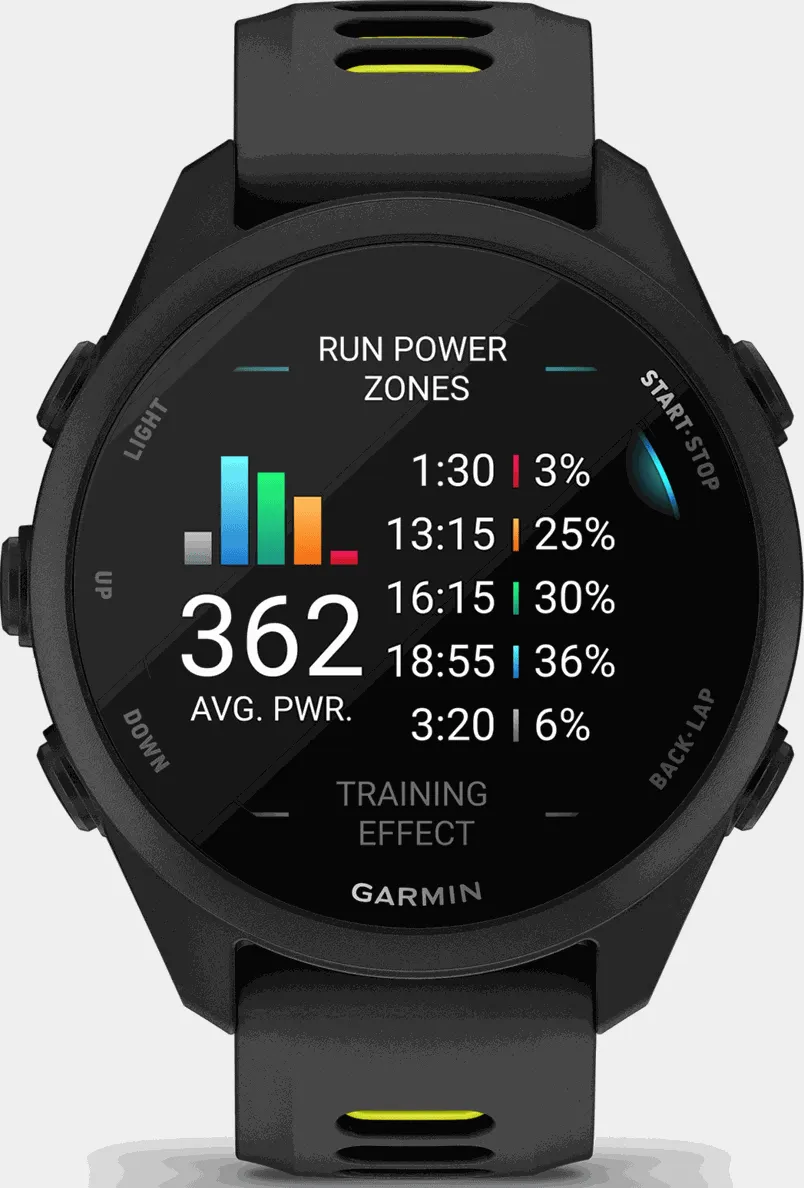 Forerunner 170, smartklokke, GPS-løpeklokke - Svart