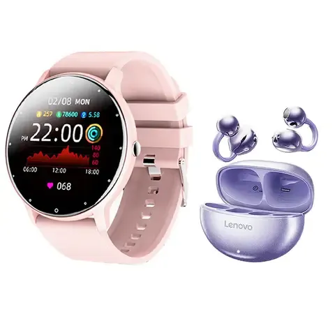 TA140 Audífonos y Toumi Fit 2 Reloj inteligente