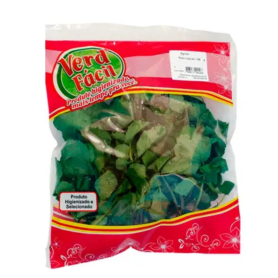 agrião verd fácil pacote 100g
