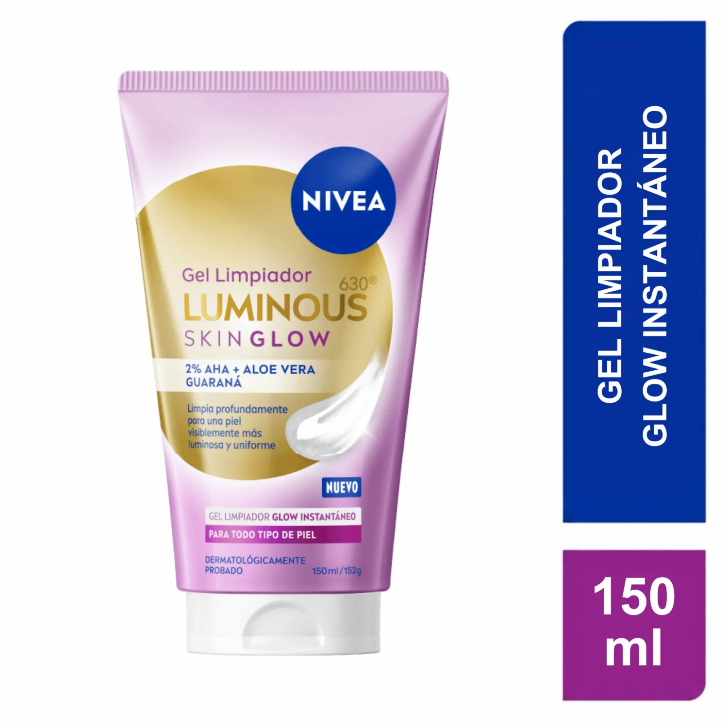 Gel Limpiador Luminous 630 Glow 150 NIVEA 150 Ml