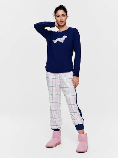 Sketched Penny 100% Cotton Long Sleeve Top