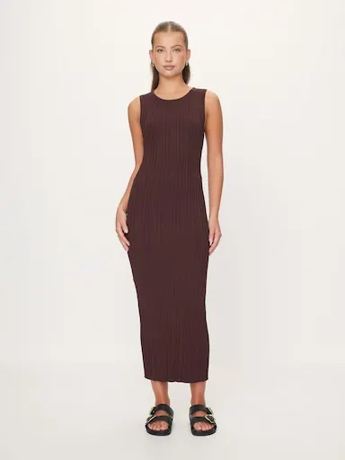 Lucinda Sleeveless Knit Midi