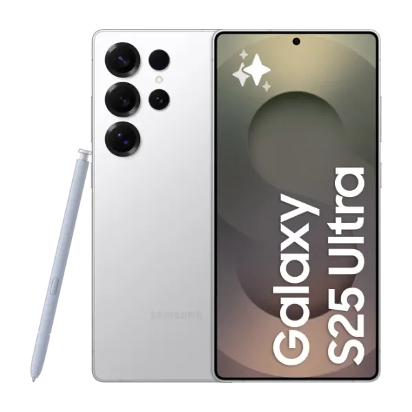 Samsung Galaxy S25 Ultra 256 GB, Titanium Whitesilver