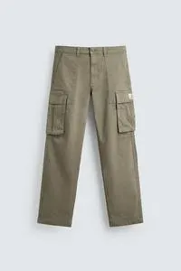 RELAXED FIT CARGO TROUSERS