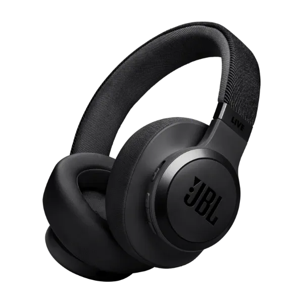 JBL Live 770 trådløse Over-Ear støydempende hodetelefoner, svarte