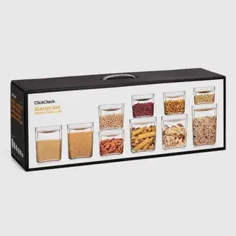 ClickClack Pantry Cube 10 Pack