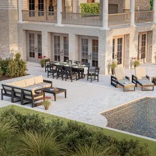 POLYWOOD Westport 19-piece Outdoor Patio Estate Collection