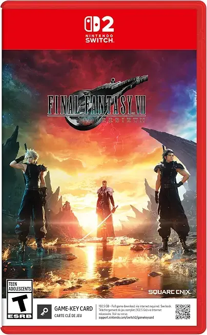 FINAL FANTASY VII REBIRTH – Nintendo Switch 2 (Day One Edition Includes Exclusive Magic: The Gathering—FINAL FANTASY Promo Card)