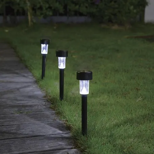 Patriot Lighting® Solar Integrated LED Frisco Black Landscape Light
