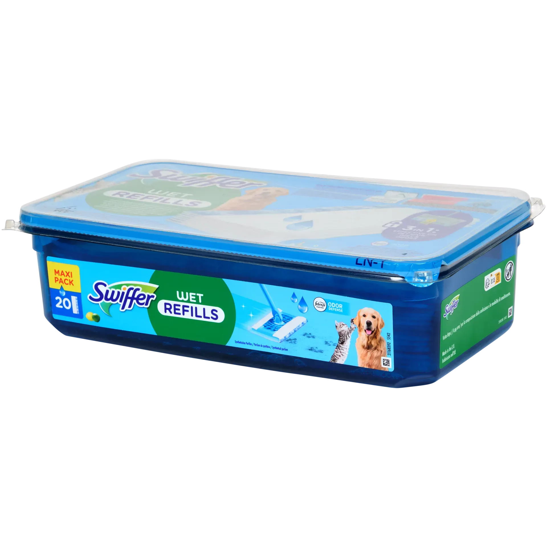 Ricarica panni umidi per pavimenti Swiffer