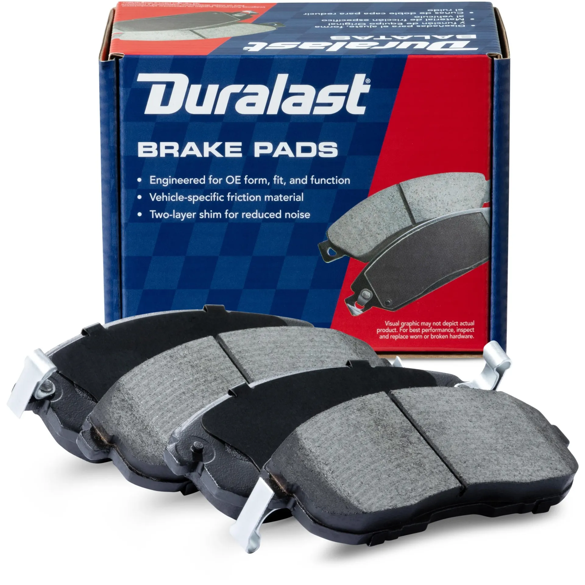 Duralast Ceramic Brake Pads MKD815A