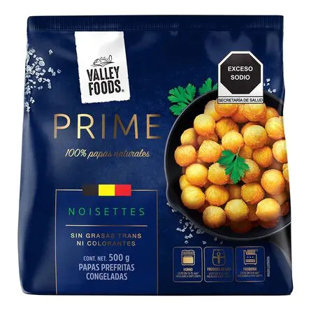 Papa Congelada Corte Noisettes Valley Foods Prime 500 g