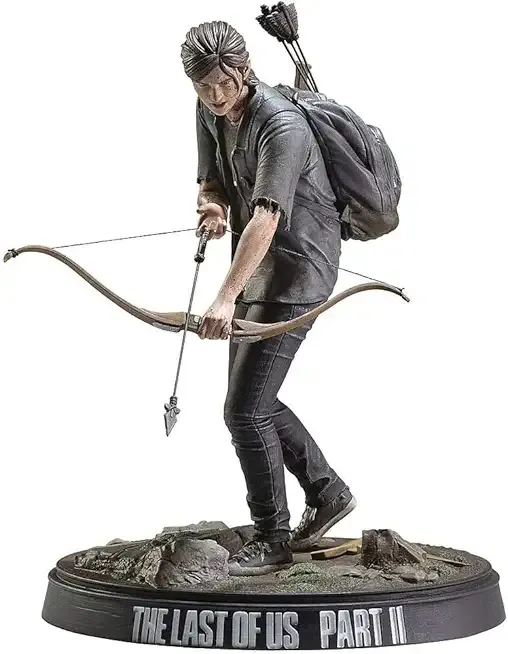 Dark Horse Deluxe The Last of Us Part II: Ellie with Bow Deluxe Figure, Multicolor, 8 inches