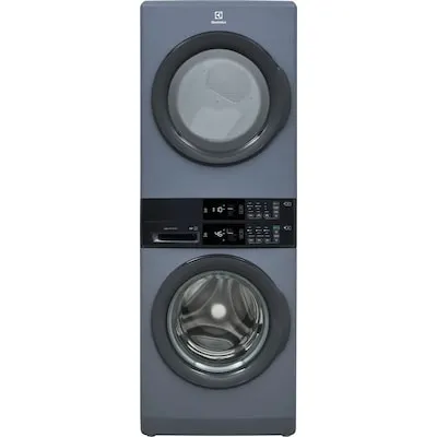 Electrolux Electric Stacked Laundry Center with 4.4-cu ft Front load Washer and 8-cu ft Dryer ( Denim Blue )