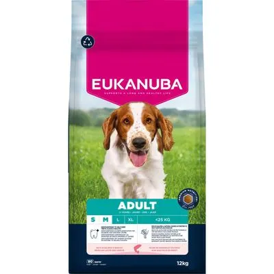 Eukanuba Premium Nutrition Adult Small et Medium Breed saumon
