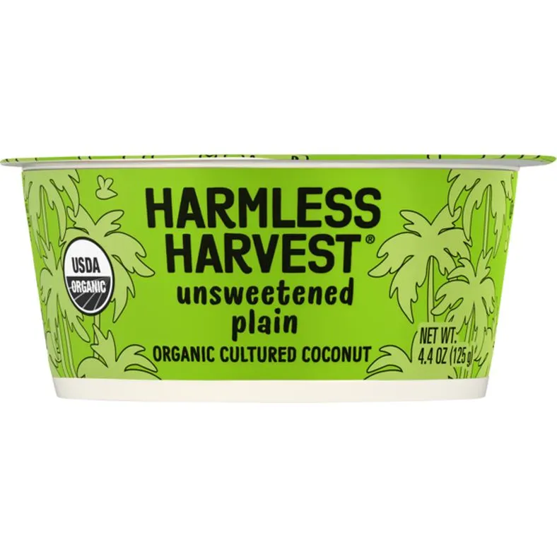 Harmless Harvest Organic, Unsweetened Plain, Dairy Free Yogurt Alternative