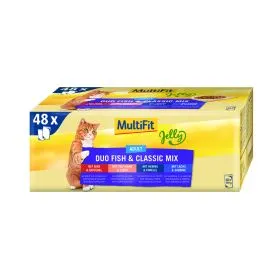 MultiFit Cat Duo riba i classic mix u želeu 48x100 g