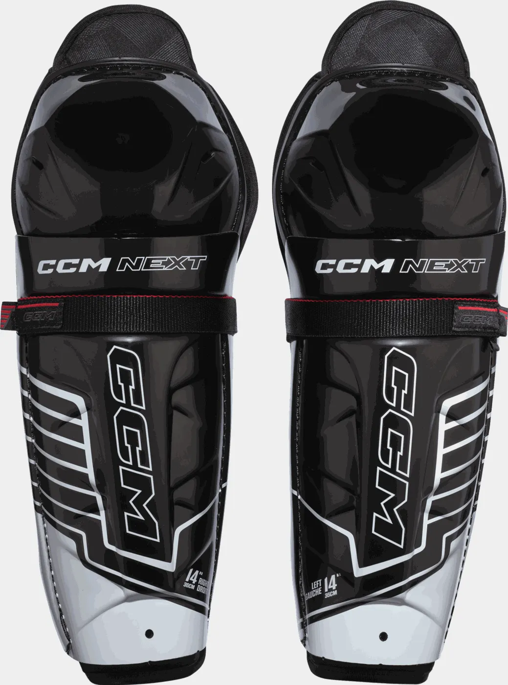 NEXT Shin Guards 26/27, leggskinn, junior - Svart