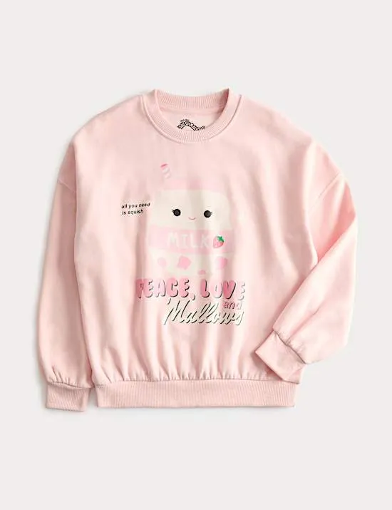 Cotton Rich Squishmallows™ Sweatshirt (5-10 Yrs)