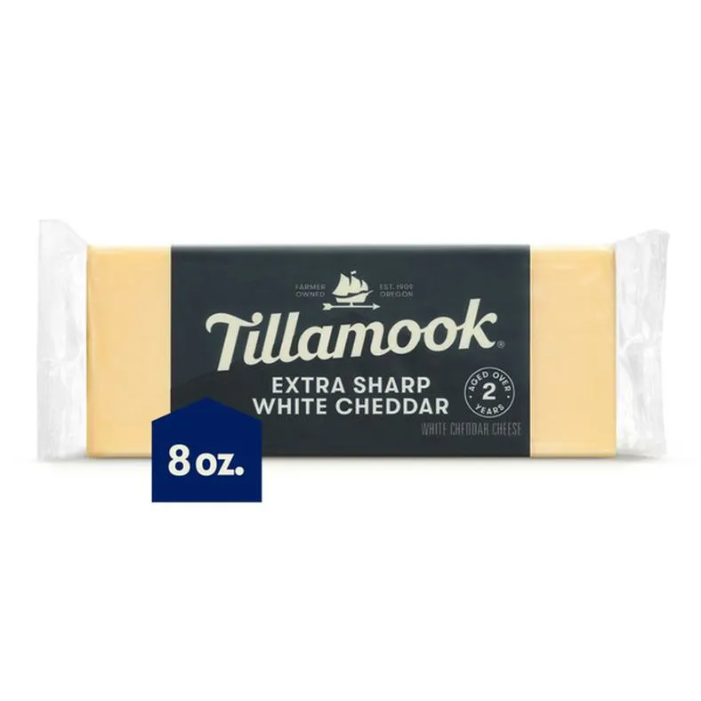 Tillamook Extra Sharp White Cheddar Cheese Block