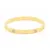 Armband in edelstaal, hartjes en zirkonia